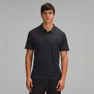 NWT Lululemon Metal Vent Tech Polo Shirt - Black (Small)